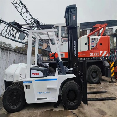 Japan TCM FD70 Gebruikte vorklift in goede staat met originele kleur en 7000 kg gewicht
