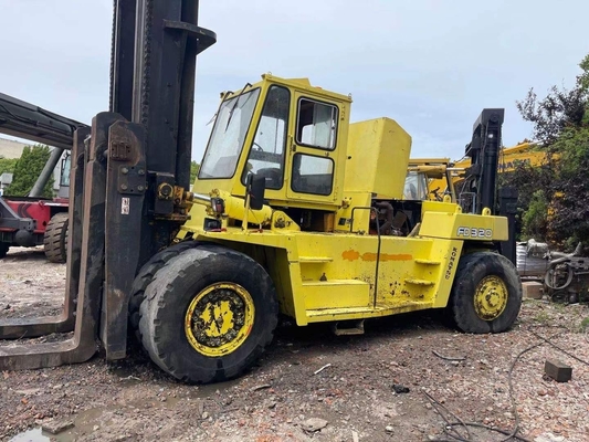 32 ton KOMATSU FD320 Diesel vorkheftruck met handmatige bediening en lage werktijden