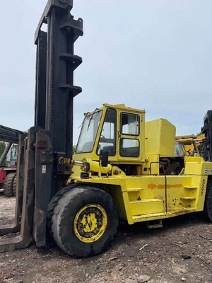 32 ton KOMATSU FD320 Diesel vorkheftruck met handmatige bediening en lage werktijden