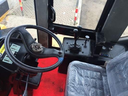 Shanghai Port Loading Service Gebruikte Japan 966G wiellader met Huade hydraulische pomp