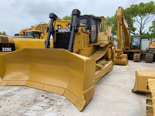 Oorspronkelijke motor 20 ton Gebruikte Caterpillar D7H bulldozer met originele verf en kruiper