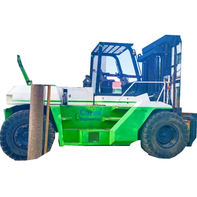 24000 kg Gebruikte KOMATSU Vorklift FD240 Pallet Lifting Truck Handmatige werking 24ton Truck