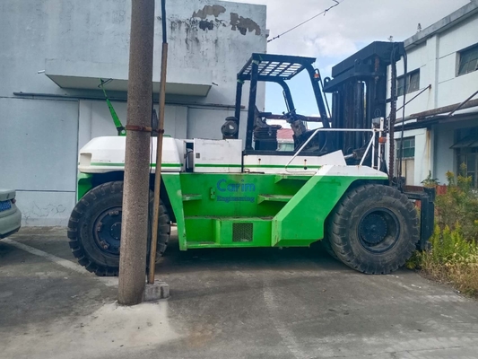 24000 kg Gebruikte KOMATSU Vorklift FD240 Pallet Lifting Truck Handmatige werking 24ton Truck