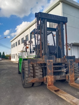 24000 kg Gebruikte KOMATSU Vorklift FD240 Pallet Lifting Truck Handmatige werking 24ton Truck