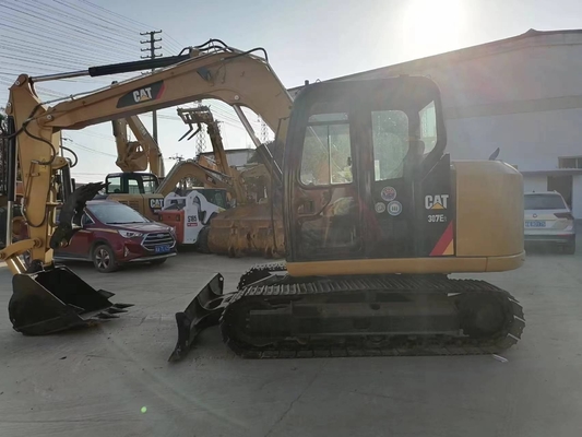 Oorspronkelijke verf CATERPILLAR 307E2 Gebruikte 7ton Diesel Digger Liyuan Hydraulische cilinder