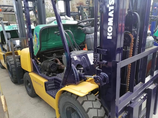 KOMATSU FD30 3 ton diesel mini vorkheftruck voor het hanteren van zware containers