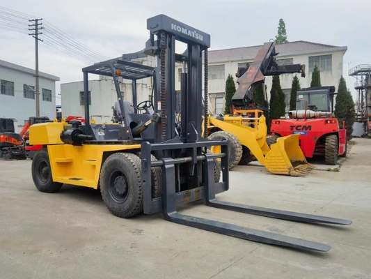KOMATSU FD150 15ton handmatige palletheftruck met en in goede staat