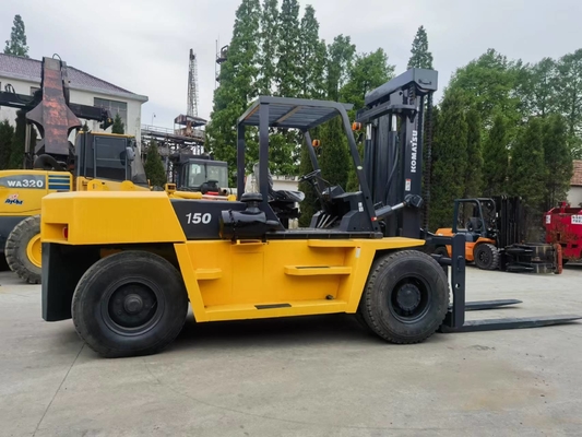 KOMATSU FD150 15ton handmatige palletheftruck met en in goede staat