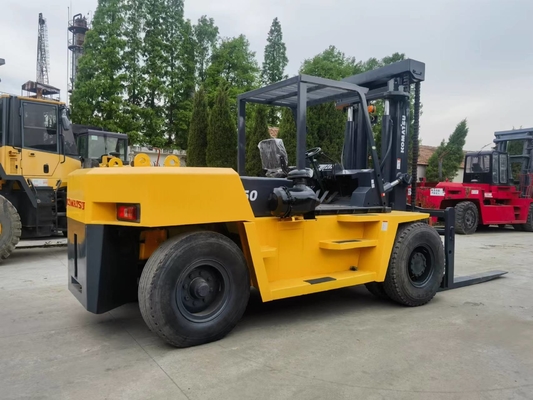 KOMATSU FD150 15ton handmatige palletheftruck met en in goede staat