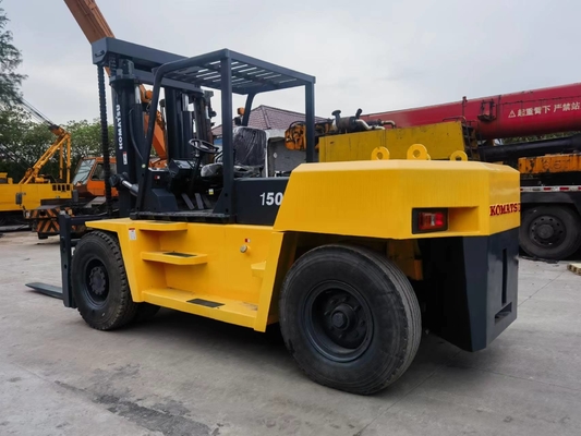 KOMATSU FD150 15ton handmatige palletheftruck met en in goede staat
