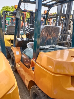 TOYOTA FD25 Vorklift Diesel Pallet Lifting Truck voor voedingsmiddelen en dranken binnen uw budget