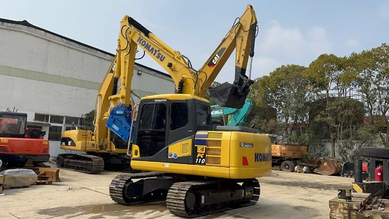 YANMAR Motor Gebruikt Originele Japanse 11T Mini Graafmachine Komatsu PC110 Crawler voor detailhandel