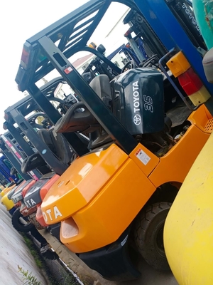 Uitstekende werkomstandigheden 3 ton Toyota FD30 Mini Vorklift voor zware apparatuur
