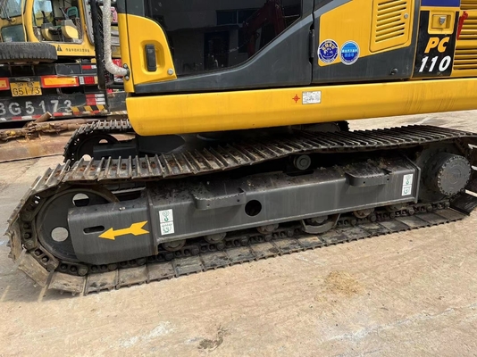 YANMAR Motor Gebruikt Originele Japanse 11T Mini Graafmachine Komatsu PC110 Crawler voor detailhandel