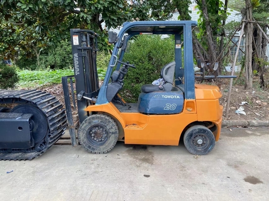 Voordelen Hoog werkend rendement TOYOTA FD20 2 ton Diesel vorklift uit Japan 2023