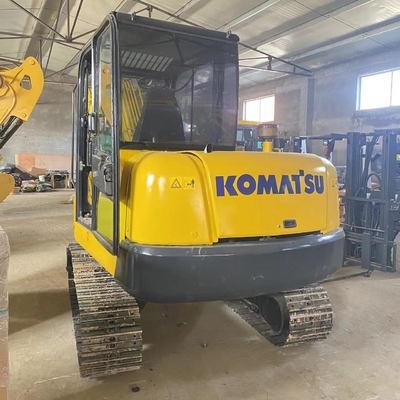 Korte werktijden Gebruikte Komatsu PC56 Mini kleine graafmachine voor efficiënte bouw