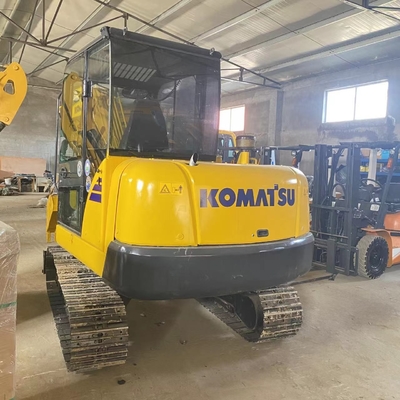 Korte werktijden Gebruikte Komatsu PC56 Mini kleine graafmachine voor efficiënte bouw