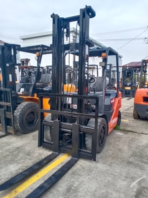 Klant Japan HELI FD30 Diesel Vorklift 3 ton Mini tweedehands heftruck