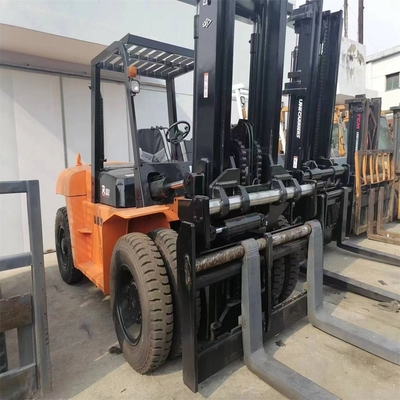 Gebruikte Hangzhou R100 10 ton vorkheftruck voor eenvoudige bediening op de markt van Shanghai