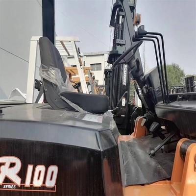 Gebruikte Hangzhou R100 10 ton vorkheftruck voor eenvoudige bediening op de markt van Shanghai