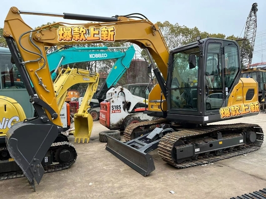 Tweedehands XE75GA kruipmachine met Liyuan Hydraulische Pomp in goede staat