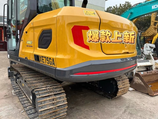 Tweedehands XE75GA kruipmachine met Liyuan Hydraulische Pomp in goede staat