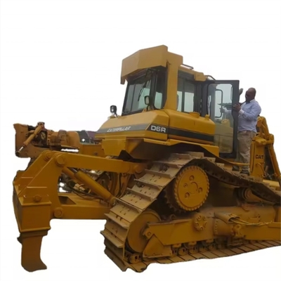 Zeer gewilde gebruikte bulldozer Caterpillar Cat D6R voor bouwprojecten in Japan