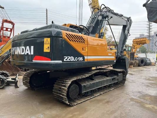 Gebruikt 22 ton Korea Robex220lc-9s EPA Motor Hyundai 220 graafmachine met originele verf
