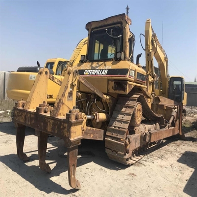 Gebruikte CAT D7R-dozer van het model 2020 Originele kruipbulldozer met CAT-dieselmotor