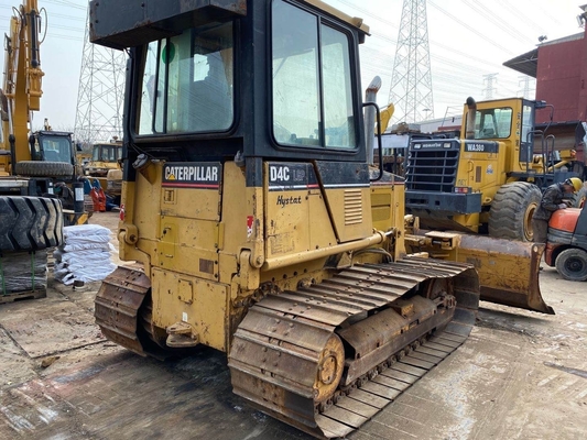 60 kW CAT D4C tweedehands crawler bulldozer voor bouwprojecten in goede staat