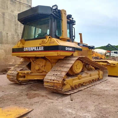 Goede staat CAT D5M Gebruikte Bulldozer Originele kleur Crawler Tractor tegen betaalbare prijs