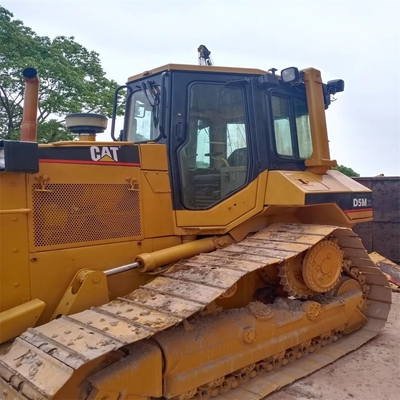 Goede staat CAT D5M Gebruikte Bulldozer Originele kleur Crawler Tractor tegen betaalbare prijs