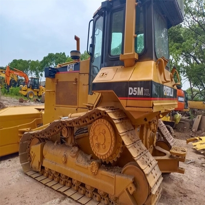 Goede staat CAT D5M Gebruikte Bulldozer Originele kleur Crawler Tractor tegen betaalbare prijs