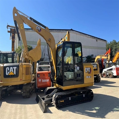 Aardbewegende machines Cat 305.5e2 Mini Caterpillar Excavator met originele CAT-motor