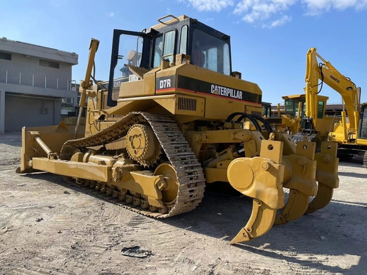 CAT D7R Oorspronkelijke Japanse kruipbulldozer met lage werktijden en rechtstreekse levering