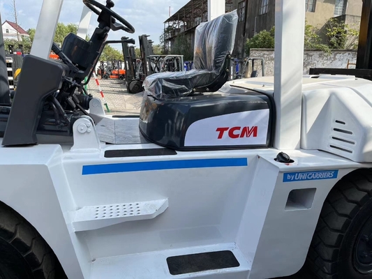 Japan Gebruikt TCM 6 ton Diesel vorkheftruck voor de bouw Originele kleur Gewicht 6000 Kg