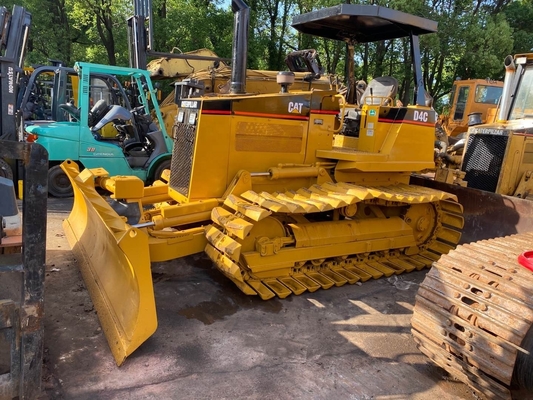 Tweedehands bulldozer CAT D4C gebruikte kruiper 60 kW origineel Japanse bouwmachines
