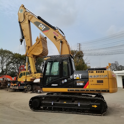CAT 320D2 Tweedehands graafmachine Originele kleur CAT-motor Mechanische hydraulische kruiper