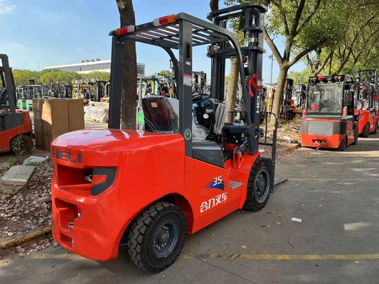 HELI 3 ton 3,5 ton 5 ton benzine/dieselmotor heftruck Gebruikte CPCD30 Tweedehands heftruck