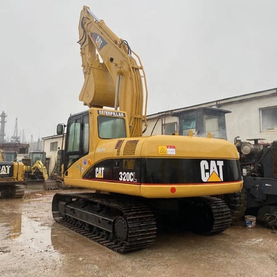 Japanse CAT 320CL graafmachine gebruikt goede prestaties hydraulische graver in Shanghai