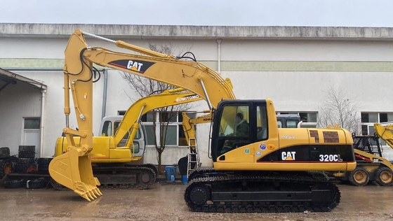 Japanse CAT 320CL graafmachine gebruikt goede prestaties hydraulische graver in Shanghai