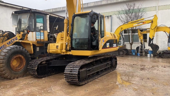 Japanse CAT 320CL graafmachine gebruikt goede prestaties hydraulische graver in Shanghai