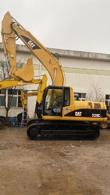 Japanse CAT 320CL graafmachine gebruikt goede prestaties hydraulische graver in Shanghai