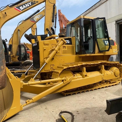 Gebruikelijke originele Caterpillar tweedehands Cat D7G2 bulldozer met dozingcapaciteit 4.3m3