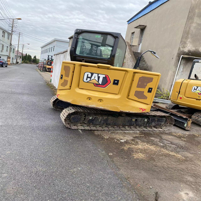 Hydraulische graafmachine Cat 306 met lage werktijden en een emmercapaciteit van 0,22 m3
