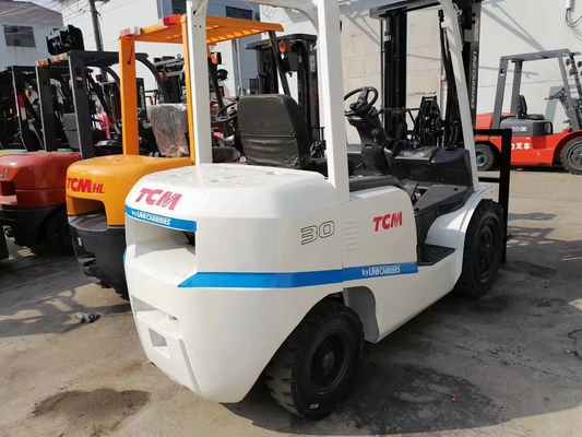 Gebruikte Japan Original Diesel Vorklift 6ton Vorklift Truck TCM 3 ton met Original Engine
