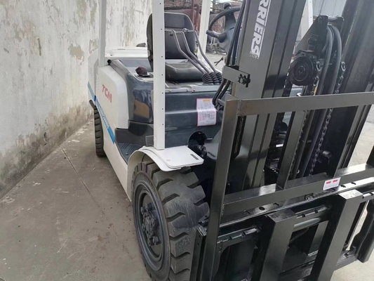 Gebruikte Japan Original Diesel Vorklift 6ton Vorklift Truck TCM 3 ton met Original Engine