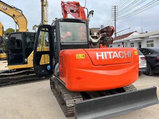 Gebruikte Hitachi ZX70 graafmachine Original Paint Japan EPA Motor met CAT Hydraulische cilinder