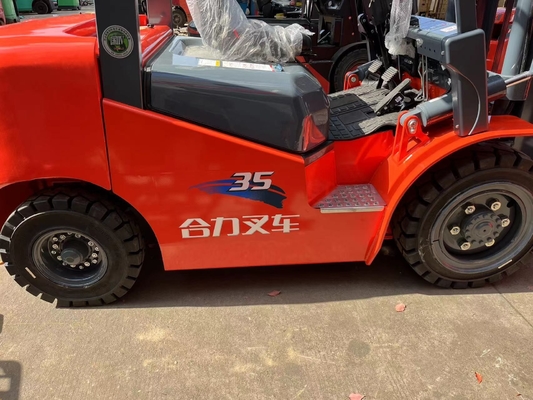3500 kg Heli 35 3,5 ton gebruikte vorklift in goede staat voor kleine bedrijven