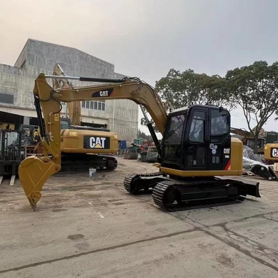 Gebruikte CAT308E2 Crawler Excavator 8 Ton Operating Weight Perfect voor bouwterreinen
